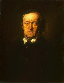 Franz Von Lenbach : Portrait of Richard Wagner